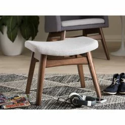 Baxton Studio Vera Light Gray Fabric Upholstered Ottoman 12 Baxton Studio Vera Light Gray Fabric Upholstered Ottoman -GDF sofa Shop cdf1415b0b43c461 8455 w800 h800 b0 p0