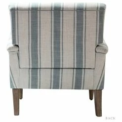 Karat Home Stripe Armchair Set Of 2, Blue -GDF sofa Shop ceb1ca970038ab1b 0923 w800 h800 b1 p0