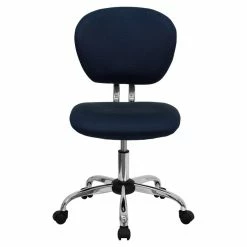 Flash Furniture Mid-Back Navy Mesh Padded Swivel Task Office Chair With Chrome Base -GDF sofa Shop cf517d5c0e5810d5 0616 w800 h800 b1 p0