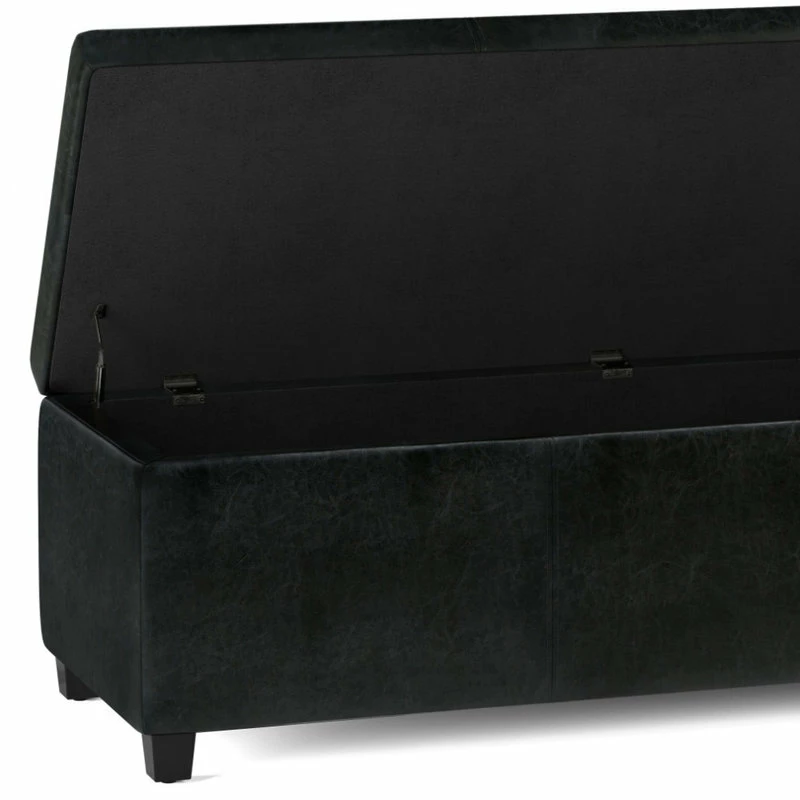 Simpli Home Ltd. Avalon Extra Large Storage Ottoman Bench 5 Simpli Home Ltd. Avalon Extra Large Storage Ottoman Bench - Image 3
