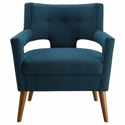 LexMod Sheer Upholstered Fabric Armchair, Azure -GDF sofa Shop d131c91700cd20a7 8699 w800 h800 b1 p0