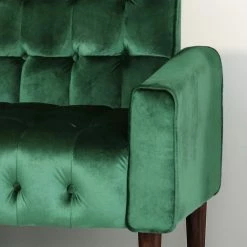 GDFStudio Adan Tufted Velvet Sofa With Gold Tipped Tapered Legs, Emerald, Gold Finish -GDF sofa Shop d171b22e0f931e8e 1936 w800 h800 b0 p0