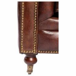 Moe's Home Collection Birmingham Sofa Cappuccino Brown Leather -GDF sofa Shop d22146f40eb5ec4c 6323 w800 h800 b1 p0