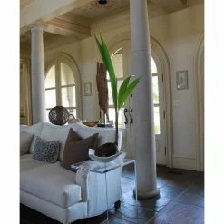 Southeastflorida Acrylic "C" Slide End Table 18"x 13.5"x28", 3/4" Thick -GDF sofa Shop d2e10f290b51595a 5118 w800 h800 b0 p0