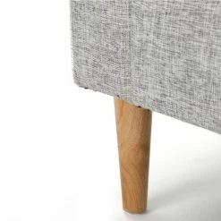 GDFStudio GDF Studio Stratford Mid Century Modern Fabric 3-Seat Sofa, Light Gray Tweed -GDF sofa Shop d301d17f01e529cb 4477 w800 h800 b0 p0