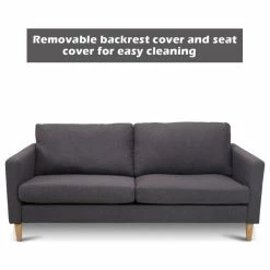 Costway Modern Fabric Couch Sofa Love Seat Upholstered Bed Lounge 2-Seater New 11 Costway Modern Fabric Couch Sofa Love Seat Upholstered Bed Lounge 2-Seater New -GDF sofa Shop d3d15e6b0e7dbc50 7566 w800 h800 b1 p0