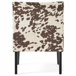 GDFStudio GDF Studio Kalee Contemporary Accent Chair, Cow Print, Matte Black, Fabric -GDF sofa Shop d4a1bb7b01d3f6ae 4008 w800 h800 b1 p0