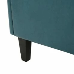 GDFStudio GDF Studio Harbison Leather Loveseat Settee, Teal -GDF sofa Shop d4f156760f9074ed 3578 w800 h800 b0 p0