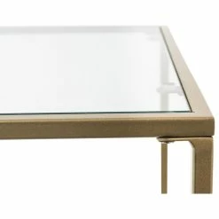 Euro Style Arvi 18" Clear Glass Side Table, Brass -GDF sofa Shop d51107690ed9598c 6576 w800 h800 b1 p0