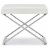 Zuri Furniture Modern Fenix Ottoman Smooth White Leatherette Brushed Stainless Steel Base 2 Zuri Furniture Modern Fenix Ottoman Smooth White Leatherette Brushed Stainless Steel Base -GDF sofa Shop d59157c50d0929de 8304 w800 h800 b1 p0