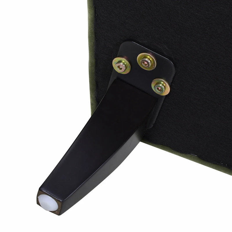 Jennifer Taylor Home Alana 88" Lawson 3-Seater Sofa, Olive Green Performance Velvet 15 Jennifer Taylor Home Alana 88" Lawson 3-Seater Sofa, Olive Green Performance Velvet - Image 13