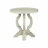 Coast To Coast Imports, LLC Coast To Coast Orchard Park Accent Table With White Rub Finish 22519