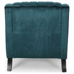 GDFStudio Candice Glam Velvet Club Chair, Teal/Dark Brown -GDF sofa Shop d721a16001d7f5f3 3445 w800 h800 b1 p0