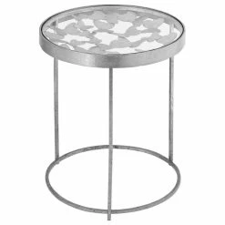 Meridian Furniture Butterfly End Table, Silver -GDF sofa Shop d721f85402740c96 9579 w800 h800 b1 p0