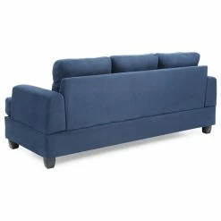 Glory Furniture Carmel Suede Sofa, Navy Blue Suede -GDF sofa Shop d7a1629e0ea0ca07 4591 w800 h800 b1 p0