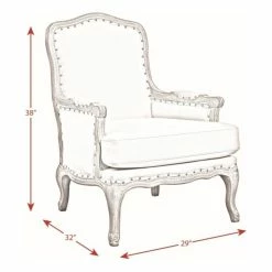 Picket House Regal Accent Chair, Light Blue -GDF sofa Shop d81114880c129587 7895 w800 h800 b1 p0