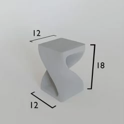 Strata Furniture Twist Table, 12x18, Golden Oak, 12x18 -GDF sofa Shop d8419f5b024b24f2 9704 w800 h800 b0 p0