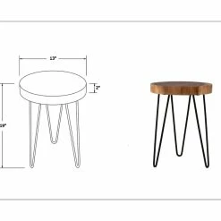 East At Main's Laredo Brown Teakwood Round Accent Table -GDF sofa Shop d96132230863f06d 9664 w800 h800 b0 p0