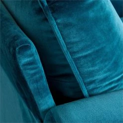 South Shore Furniture South Shore Liveit Cozy Loveseat In Velvet Blue -GDF sofa Shop db210afb0f1672d4 4288 w800 h800 b0 p0