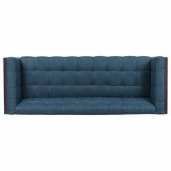 GDFStudio Croton Contemporary Tufted 3 Seater Sofa, Navy Blue + Brown 20 GDFStudio Croton Contemporary Tufted 3 Seater Sofa, Navy Blue + Brown -GDF sofa Shop dc91b69700527331 3348 w800 h800 b1 p0