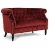 GDFStudio Melaina Tufted Chesterfield Velvet Loveseat With Scrolled Arms -GDF sofa Shop dd0196a60f9316b3 2879 w800 h800 b1 p0