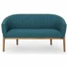 GDFStudio Deborah Mid-Century Fabric Loveseat, Teal, Brown -GDF sofa Shop dd4165a0026ba019 0803 w800 h800 b1 p0