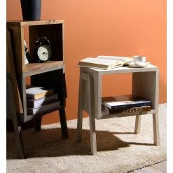 Best Home Fashion Small Stackable Wood Table, White -GDF sofa Shop dee18a700c9ba492 3404 w800 h800 b0 p0