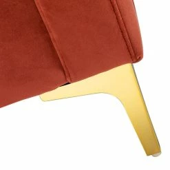 Karat Home Upholstered Sofa With Loose Back, Rust -GDF sofa Shop df31987e00592302 1605 w800 h800 b0 p0