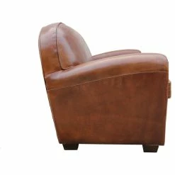 Pasargad Home Paris Club Genuine Leather Loveseat -GDF sofa Shop df61086c0c128097 9822 w800 h800 b1 p0