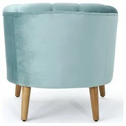 GDFStudio GDF Studio Scarlett Modern New Velvet Club Chair, Seafoam Blue -GDF sofa Shop df91640a01e65bce 7009 w800 h800 b1 p0