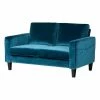 South Shore Furniture South Shore Liveit Cozy Loveseat In Velvet Blue -GDF sofa Shop dfa150c10f1672ce 4288 w800 h800 b1 p0