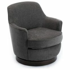 Comfort Pointe Reese Charcoal Wood Base Swivel Chair -GDF sofa Shop dfe1bc1c0fc926e5 6216 w800 h800 b1 p0