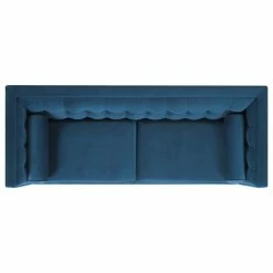 Jennifer Taylor Home Velvet Tufted Tuxedo Sofa, Blue Teal With Bolster Pillows -GDF sofa Shop e0c1e4710e556ce0 6631 w800 h800 b1 p0