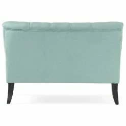 GDFStudio GDF Studio Nicoletta Tufted Fabric Settee Loveseat, Light Mint Blue 20 GDFStudio GDF Studio Nicoletta Tufted Fabric Settee Loveseat, Light Mint Blue -GDF sofa Shop e231622202295c9e 0459 w800 h800 b1 p0