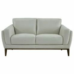Hello Sofa Home Rio Top Grain Leather Loveseat