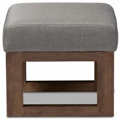 Baxton Studio Yashiya Retro Fabric Upholstered Ottoman Stool, Gray 8 Baxton Studio Yashiya Retro Fabric Upholstered Ottoman Stool, Gray -GDF sofa Shop e301ea9c0b47e369 1268 w800 h800 b1 p0