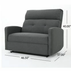 GDFStudio GDF Studio Hana Plush Cushion Tufted Back Loveseat Recliner, Fabric/Charcoal 17 GDFStudio GDF Studio Hana Plush Cushion Tufted Back Loveseat Recliner, Fabric/Charcoal -GDF sofa Shop e351a4c401b7ed90 8198 w800 h800 b1 p0