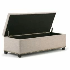 Simpli Home Ltd. Kingsley Large Storage Ottoman -GDF sofa Shop e3e13a0d0d1e1546 9434 w800 h800 b1 p0