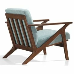 Omax Decor Zola Lounge Chair, Mint/Walnut -GDF sofa Shop e4d17ed20e07fdca 8811 w800 h800 b1 p0