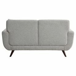Domain Industries Inc. Lexicon Amberley Textured Loveseat In Gray -GDF sofa Shop e52187b70fffda3f 0543 w800 h800 b1 p0