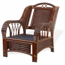 SK New Interiors Alexa Living Armchair With Cushion, Natural Wicker, Dark Walnut 9 SK New Interiors Alexa Living Armchair With Cushion, Natural Wicker, Dark Walnut -GDF sofa Shop e531e2cc0d2cec54 8402 w800 h800 b1 p0