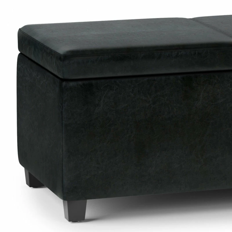 Simpli Home Ltd. Avalon Extra Large Storage Ottoman Bench 6 Simpli Home Ltd. Avalon Extra Large Storage Ottoman Bench - Image 4