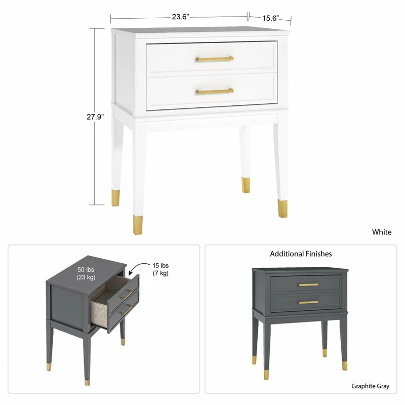 Brimfield & May Westerleigh End Table, Black 7 Brimfield & May Westerleigh End Table, Black - Image 5