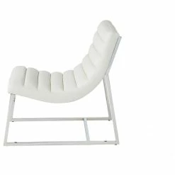 GDFStudio GDF Studio Kingsbury White Bonded Leather Lounge Accent Chair -GDF sofa Shop e7012f6f022e9a85 1625 w800 h800 b1 p0