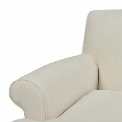 Jennifer Taylor Home Alana Lawson Accent Arm Chair Metal Casters, Light Beige -GDF sofa Shop e841c2840376c078 6595 w800 h800 b0 p0