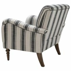 Karat Home Stripe Armchair Set Of 2, Black -GDF sofa Shop e851b89b010baabf 1405 w800 h800 b1 p0