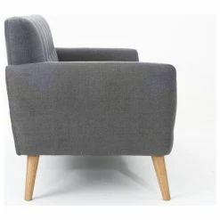 GDFStudio GDF Studio Joseline Mid Century Modern Petite Fabric Sofa, Dark Gray -GDF sofa Shop e8f12cbc0f909106 0705 w800 h800 b1 p0