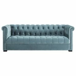 LexMod Heritage Upholstered Velvet Sofa, Sea Blue -GDF sofa Shop e97140b1039c6626 4507 w800 h800 b1 p0