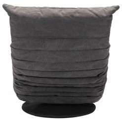 Zuo Modern Contemporary Zuo Down Low Swivel Accent Chair In Gray -GDF sofa Shop e9e1c3e100f5c311 9266 w800 h800 b1 p0