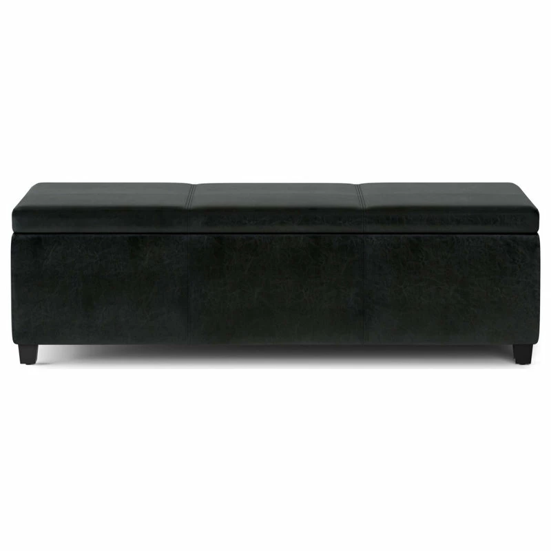 Simpli Home Ltd. Avalon Extra Large Storage Ottoman Bench 9 Simpli Home Ltd. Avalon Extra Large Storage Ottoman Bench - Image 7